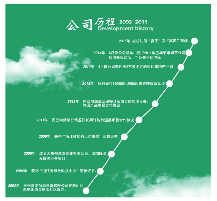 杭州嘉友发展历程